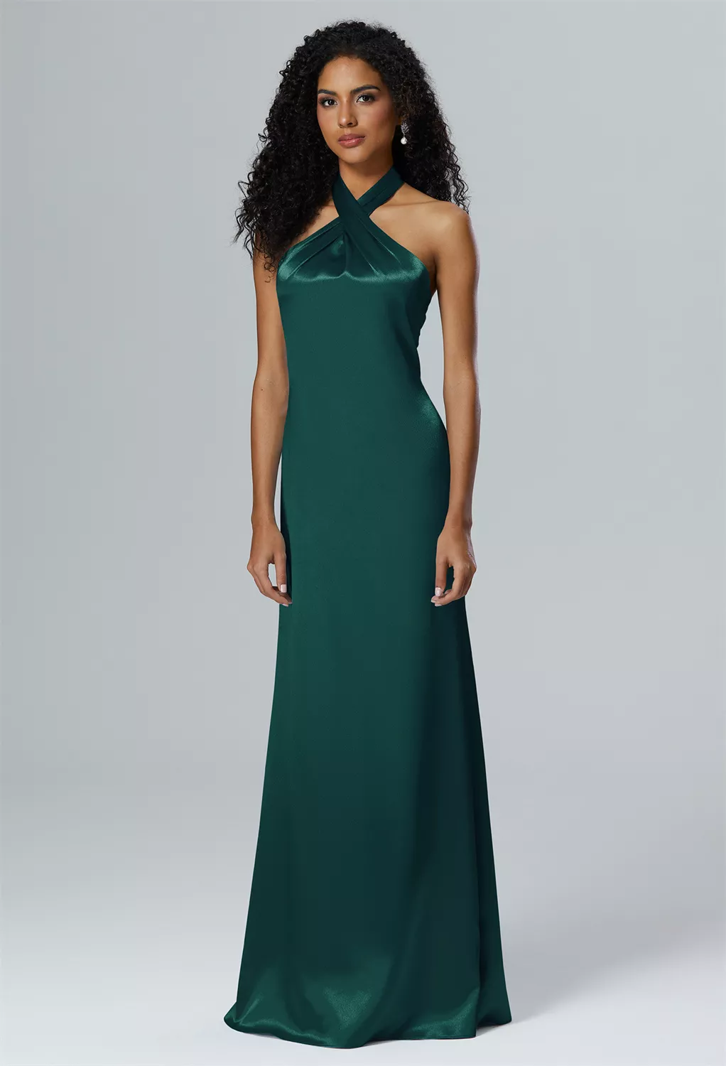 AW Serena Hunter Green  Bridesmaid Dresses